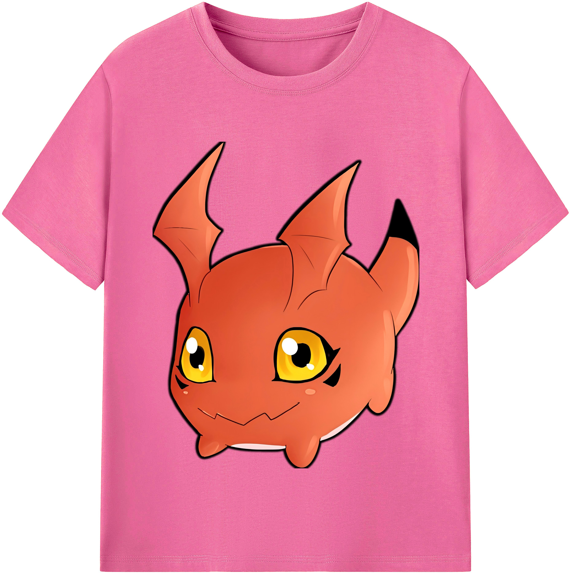 （画像用） Digimon デジタルモンスター/デジモン レディースカジュアルプリントTシャツ（綿100％）